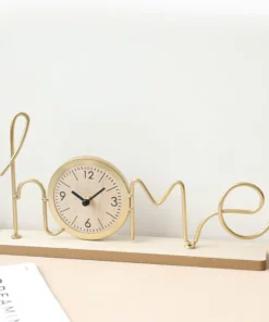 Alternative view of Đồng hồ chữ love và home