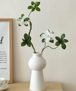 Bình hoa Hải Đăng gốm sứ trắng